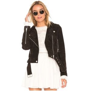 BLANKNYC SUEDE MOTO JACKET